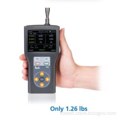 handheld type USB output Remote air Particle Counter P311
